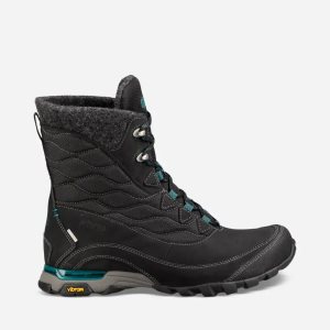 Teva Sugarfrost Insulated Waterproof - Dámske Čižmy - Čierne